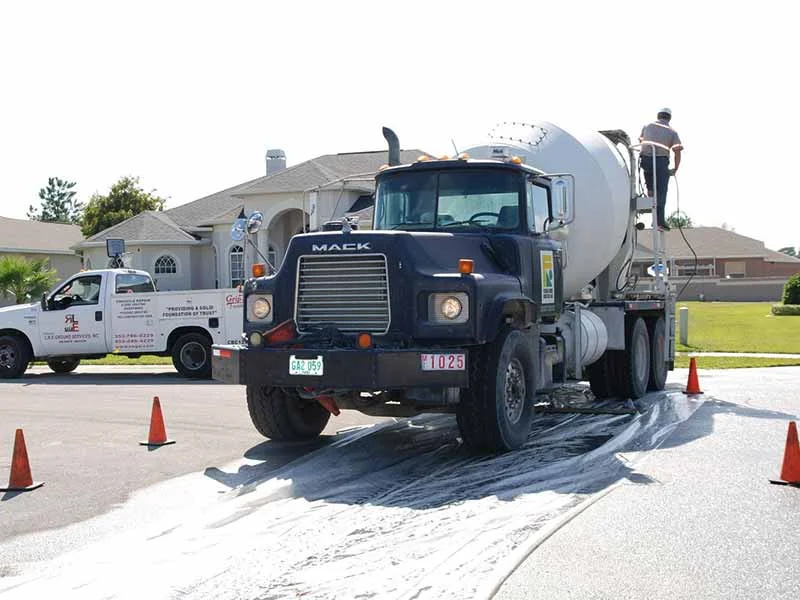 Concrete Slab Foundation Repair in Land O' Lakes, FL